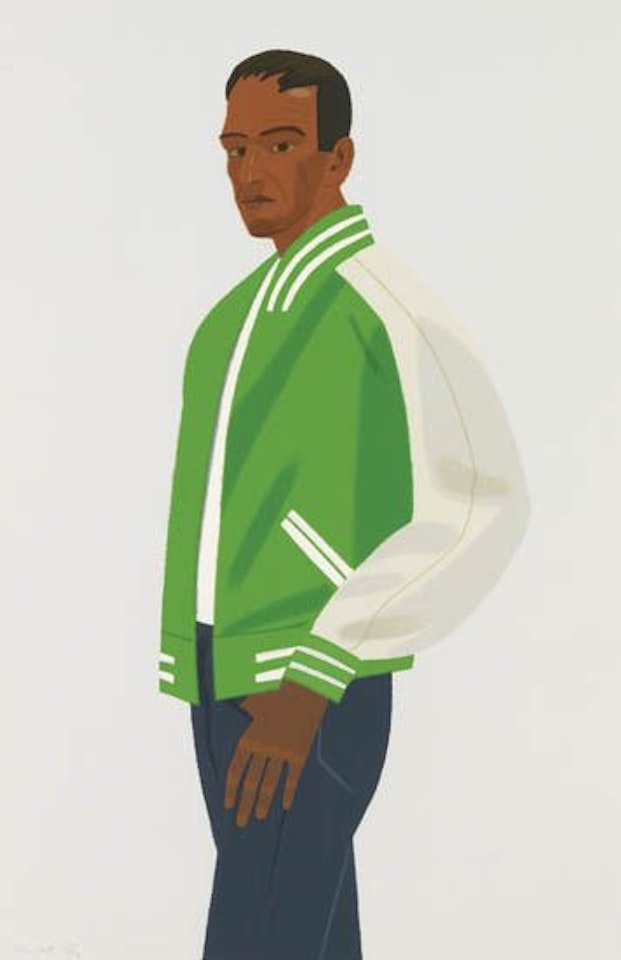 Green Jacket by Alex Katz