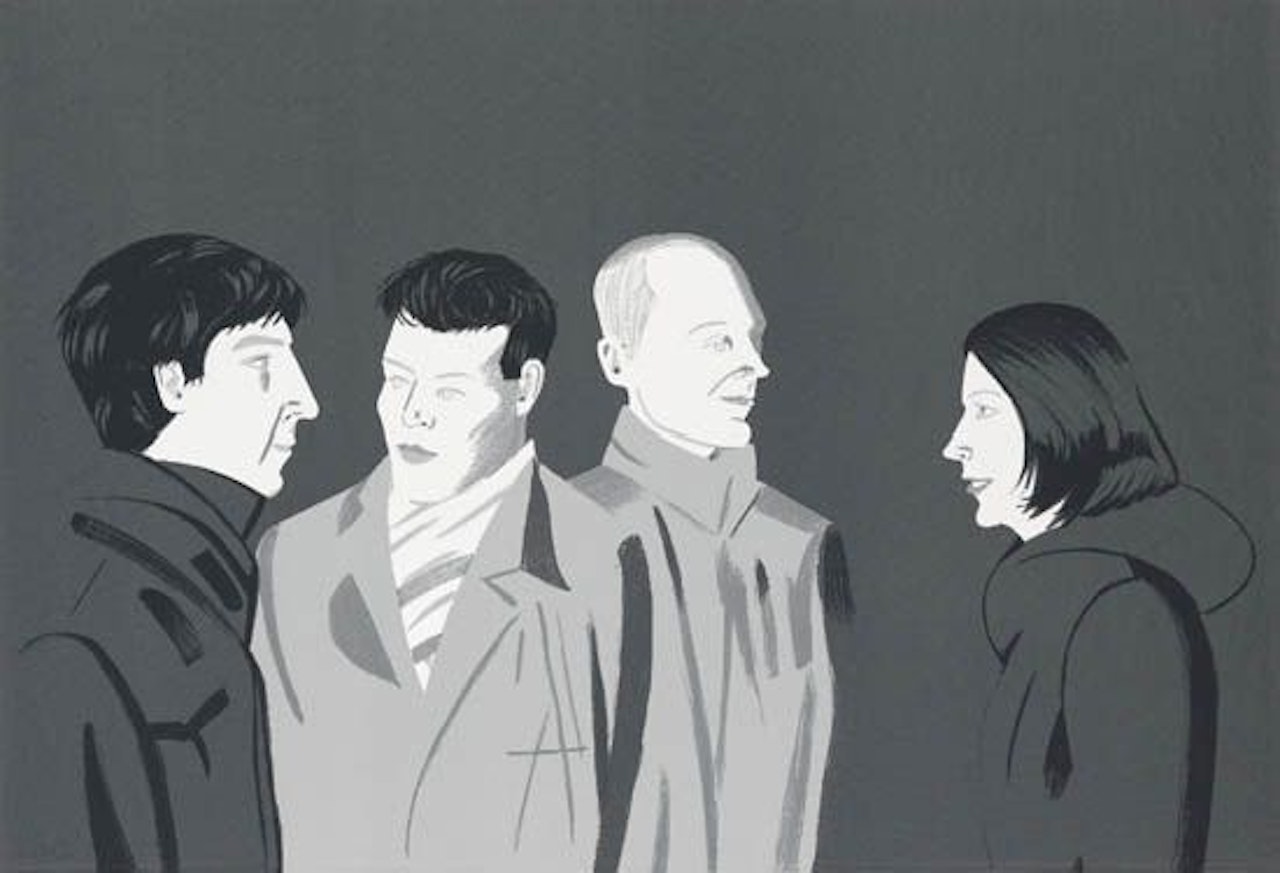 Unfamiliar Image by Alex Katz