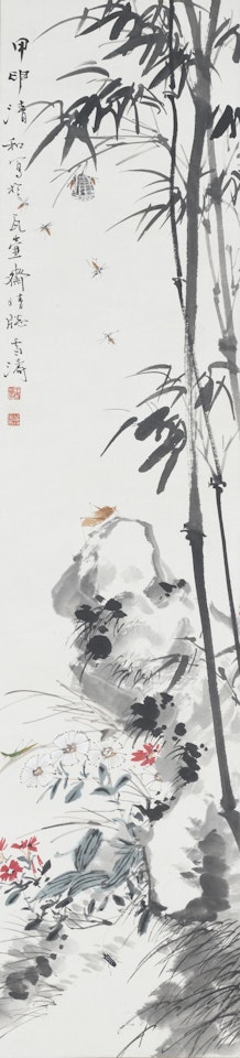 FLOWERS AND INSECTS by Wang Xuetao