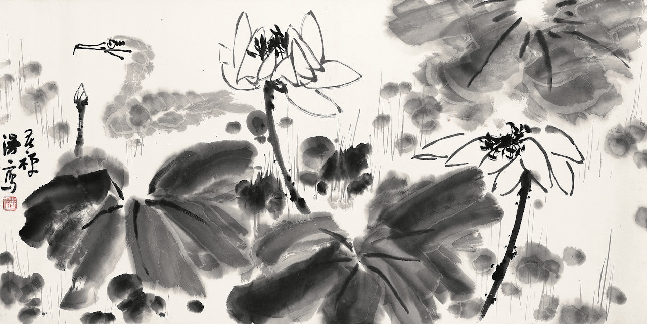 INK LOTUS by Li Kuchan