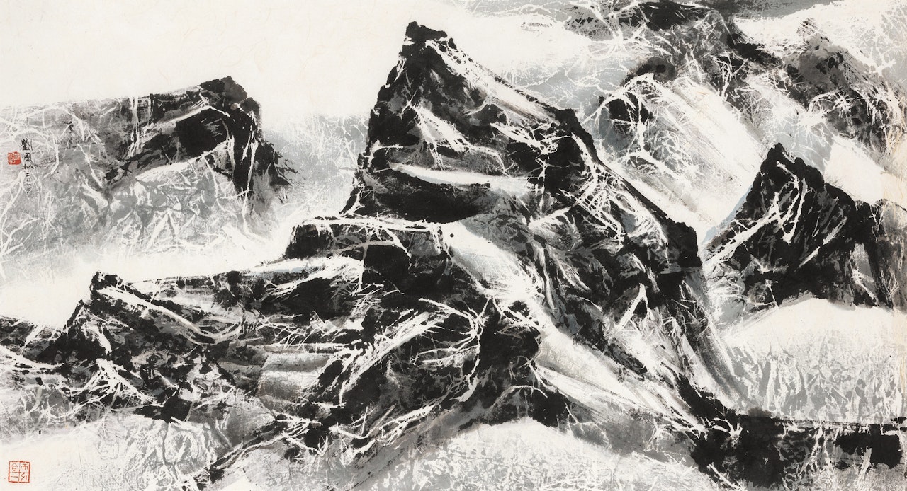 TIBET SERIES NO. 202 by Liu Kuo-Sung (Liu Guosong)