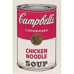 Chicken Noodle, from Campbell"s Soup I (F. & S. Ⅱ.45)