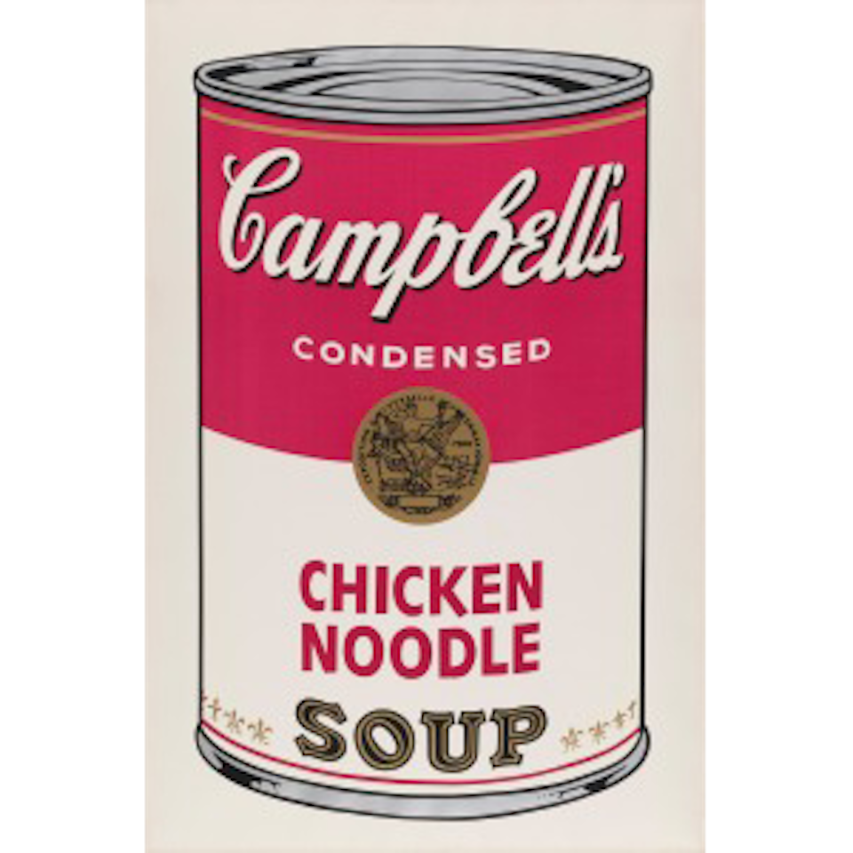 Chicken Noodle, from Campbell"s Soup I (F. & S. Ⅱ.45) by Andy Warhol