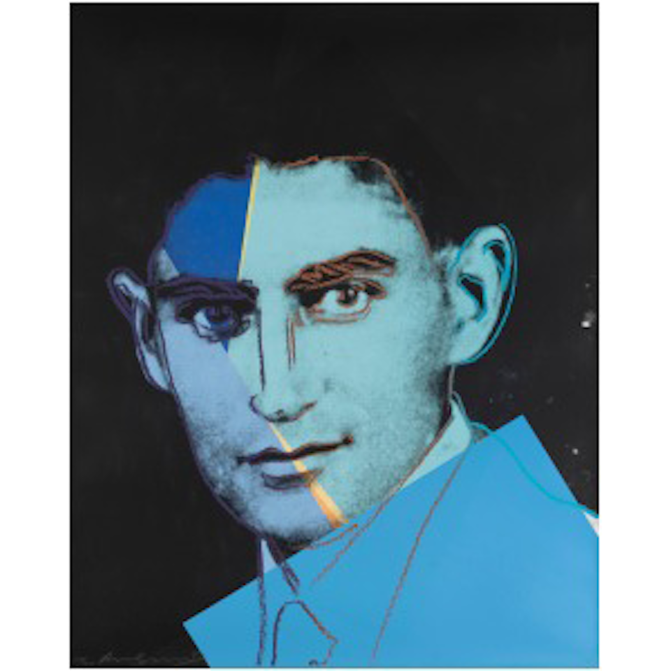 Franz Kafka, from Ten Portraits of Jews of the Twentieth Century (F. & S. Ⅱ.226) by Andy Warhol