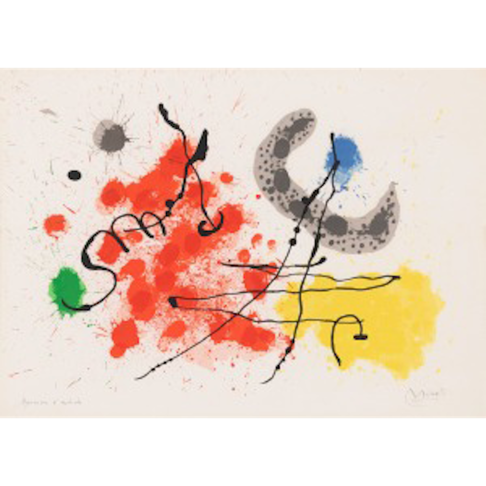 Le Lézard aux Plumes d"Or by Joan Miró
