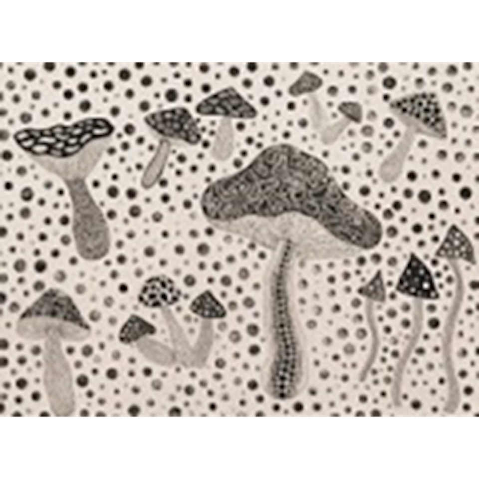 Mushrooms (Kusama 207) by Yayoi Kusama
