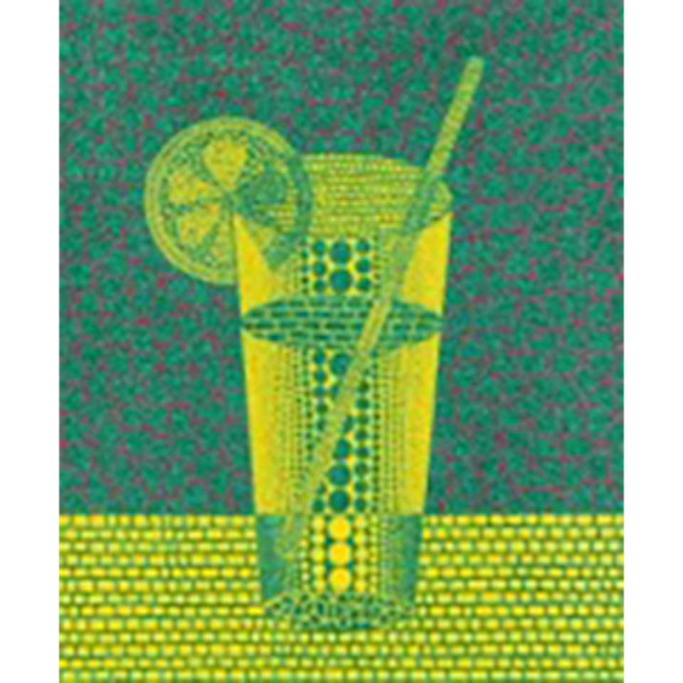 Lemon Squash (2) (Kusama 264) by Yayoi Kusama