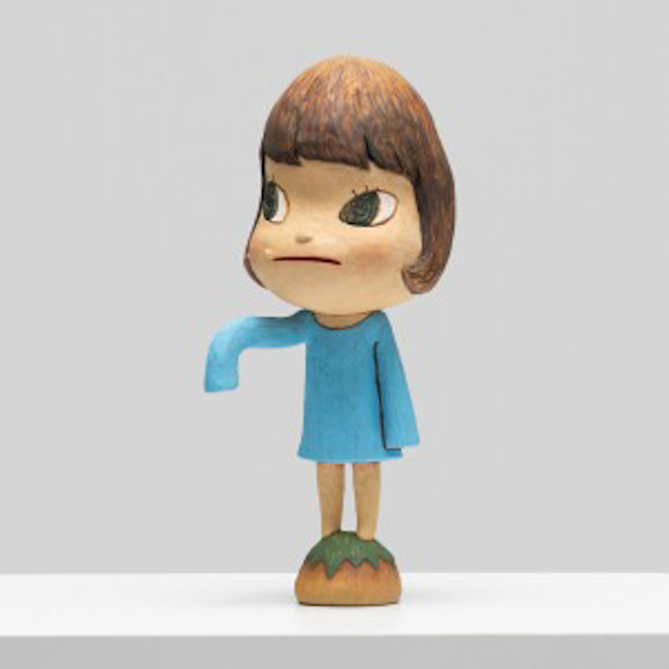 Hand Searching (No. YNF6892) by Yoshitomo Nara