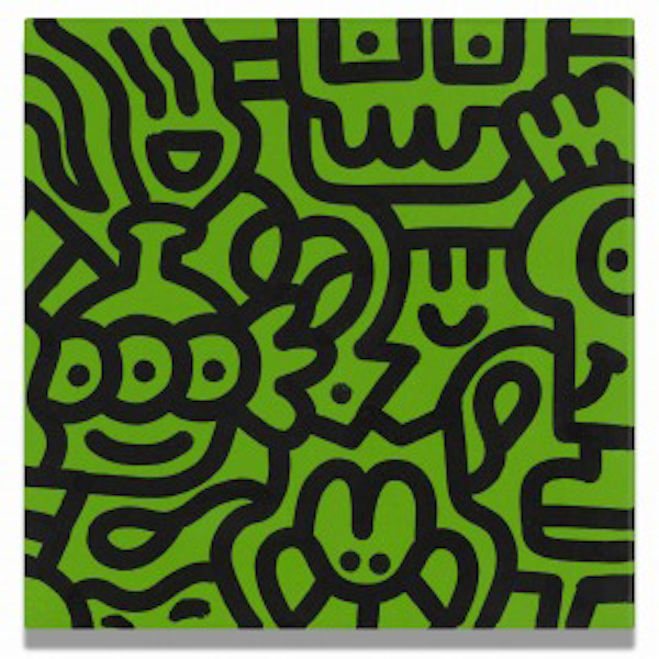 A piece of "Rainbow Doodle" by MR DOODLE