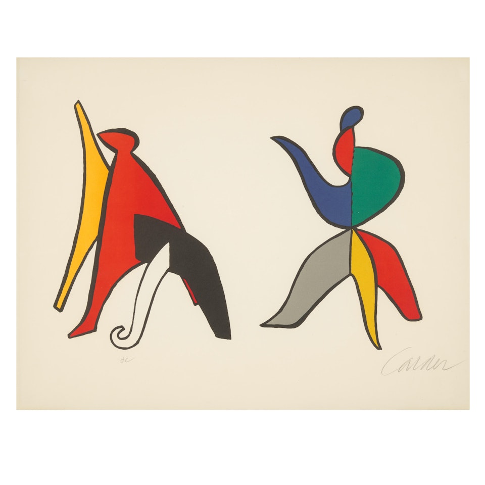 Sabot et bonnet phrygien, from Stabiles by Alexander Calder