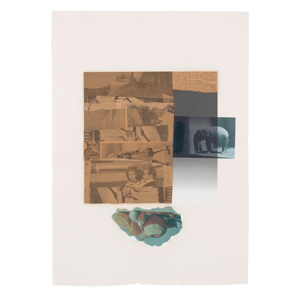 Horsefeathers Thirteen-X, from Horsefeathers Thirteen Series (Gemini 426) by Robert Rauschenberg