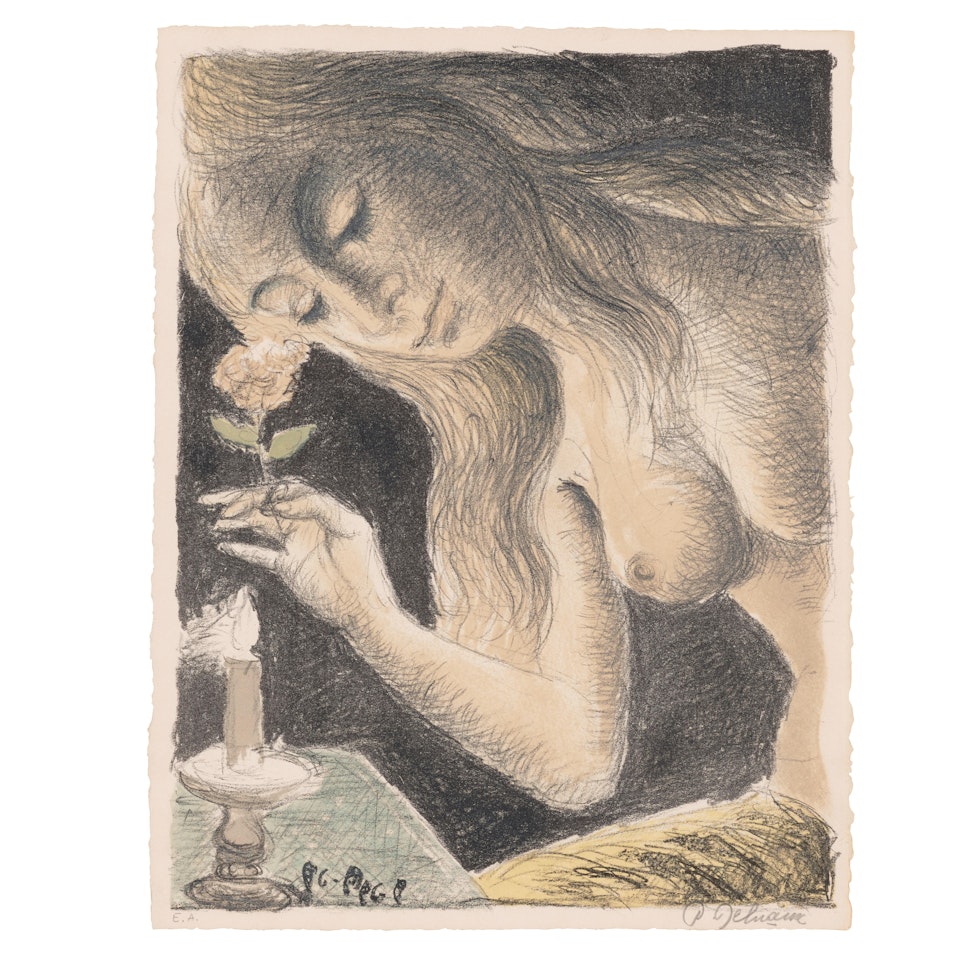 The Siren; Reflection (Jacob 28; 92) by Paul Delvaux
