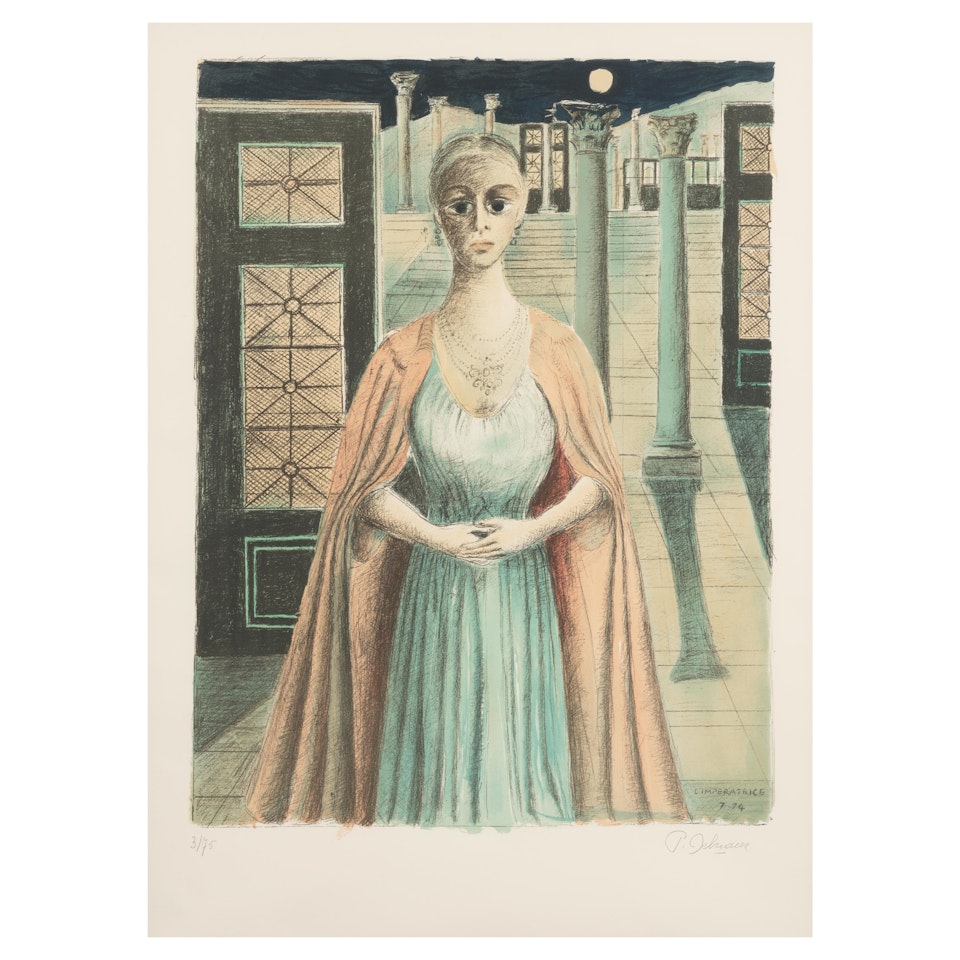 The Empress (Jacob 72) by Paul Delvaux