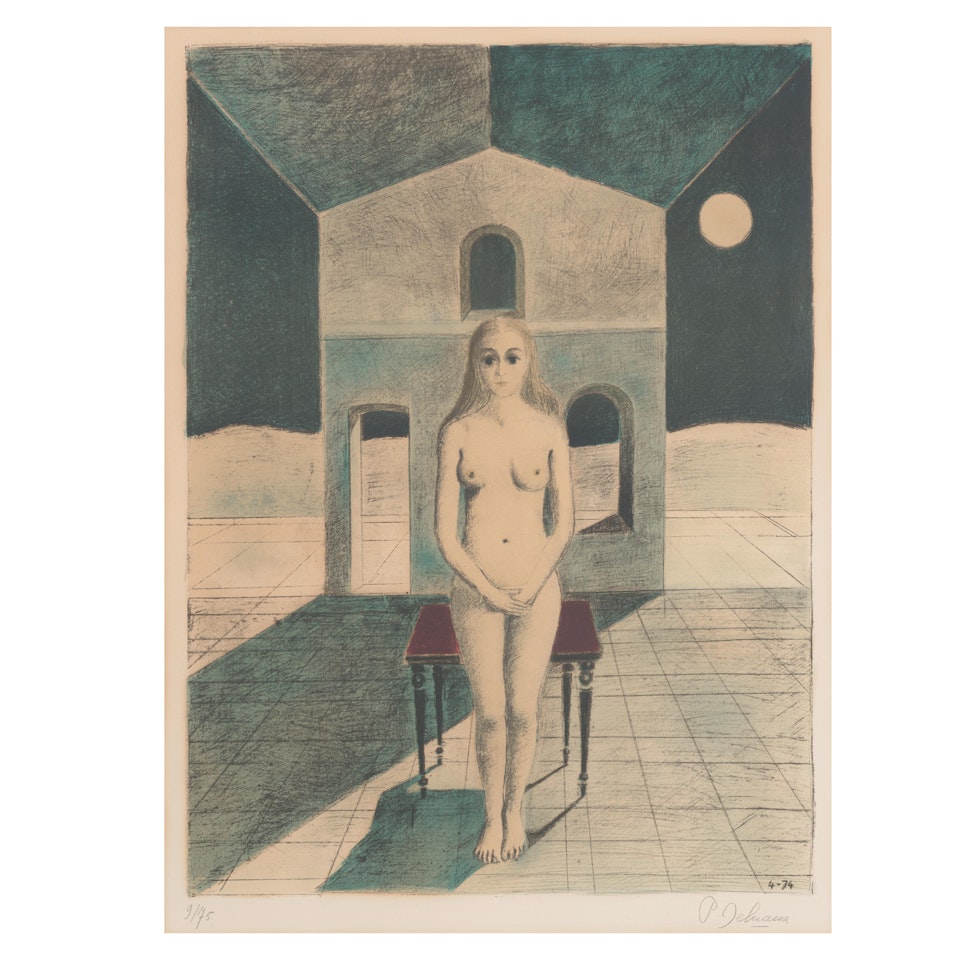 The Clairvoyant (Jacob 70) by Paul Delvaux