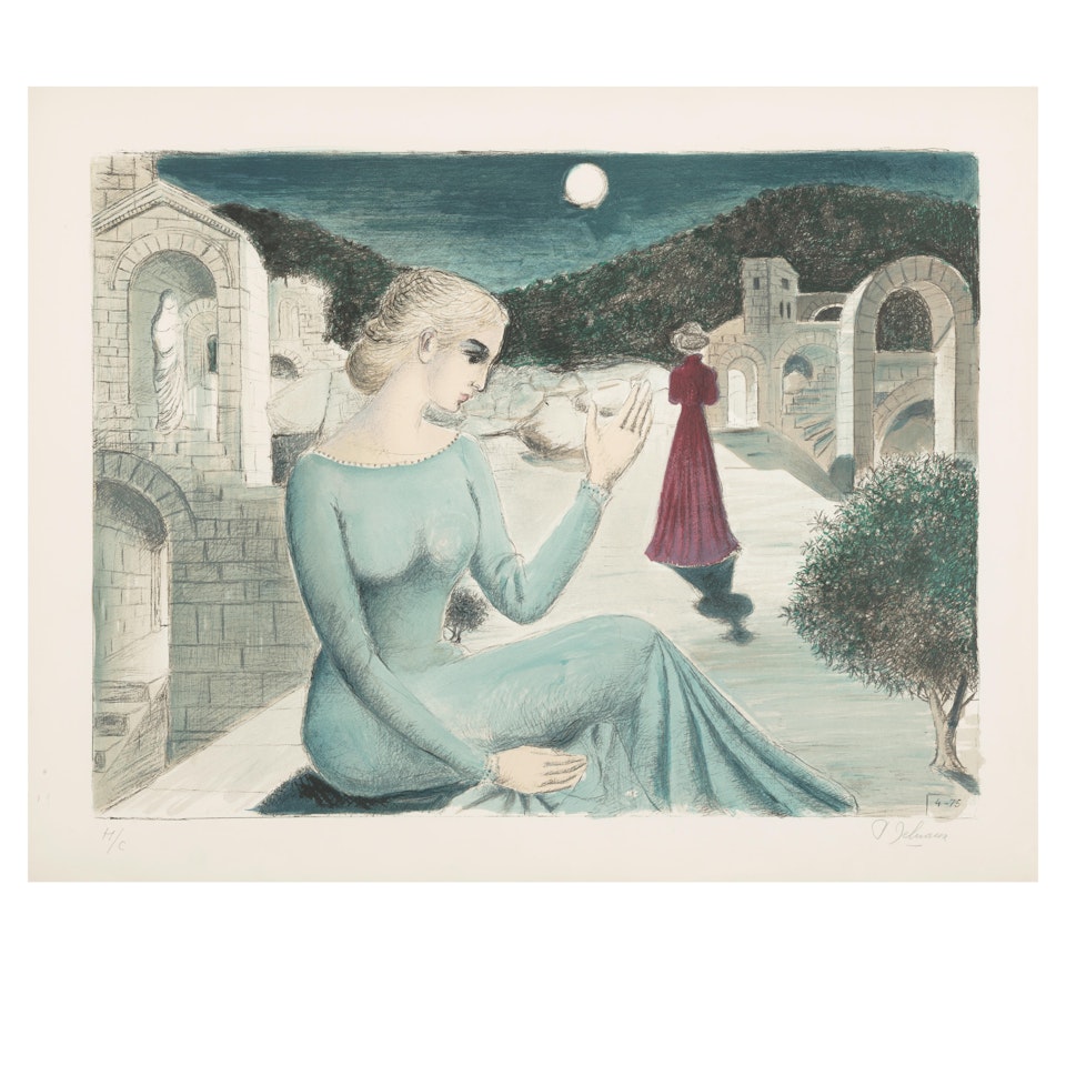 Païolive (Jacob 75) by Paul Delvaux
