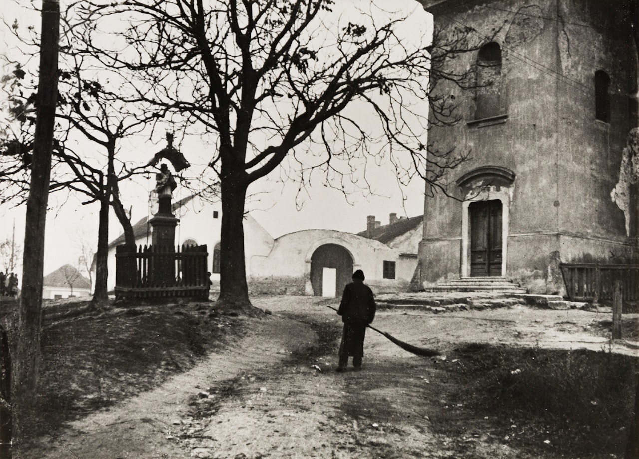 Downtown Esztergom, Hungary by André Kertész