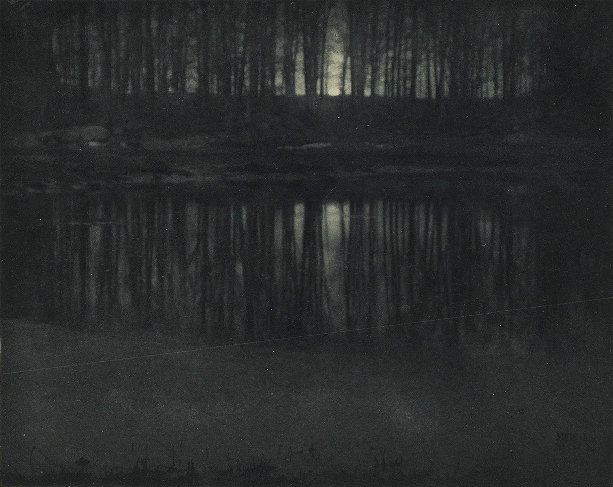 Moonlight: The Pond * Road Into the Valley--Moonrise, each from Camera Work by Edward Steichen