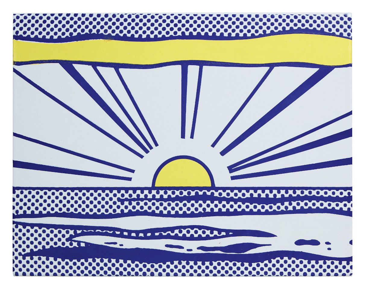 SUNRISE (NOT IN CORLETT) by Roy Lichtenstein