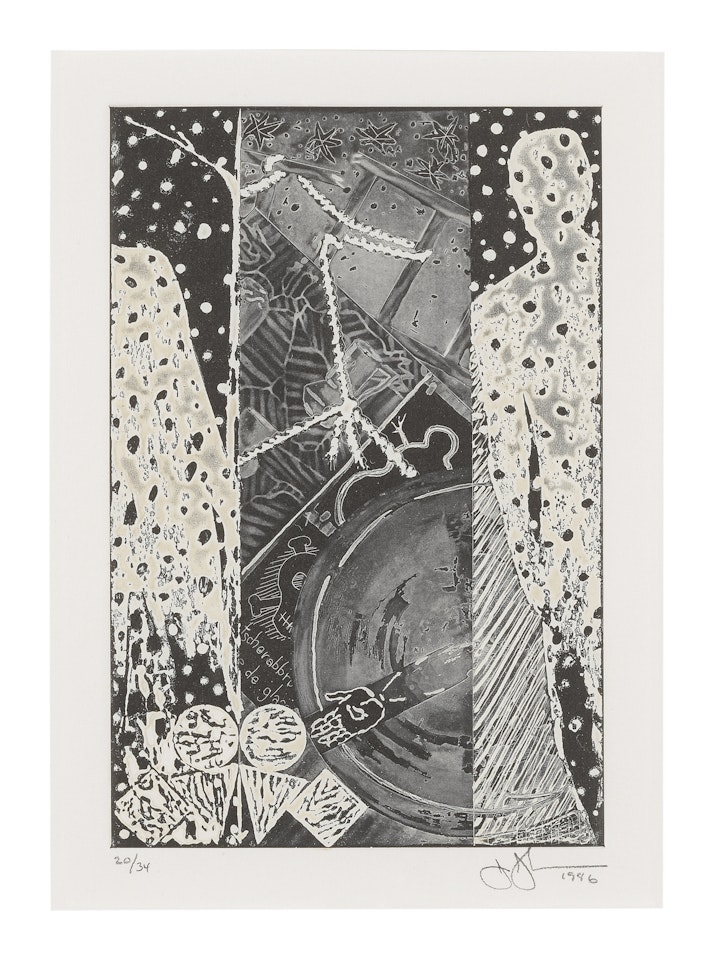 WINTER (ULAE 237) by Jasper Johns