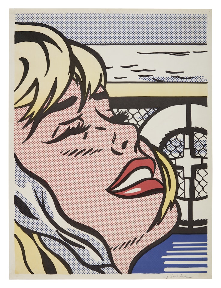 SHIPBOARD GIRL (CORLETT II.6) by Roy Lichtenstein