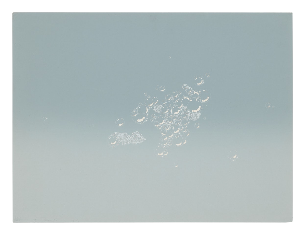 GREY SUDS (ENGBERG 59) by Ed Ruscha