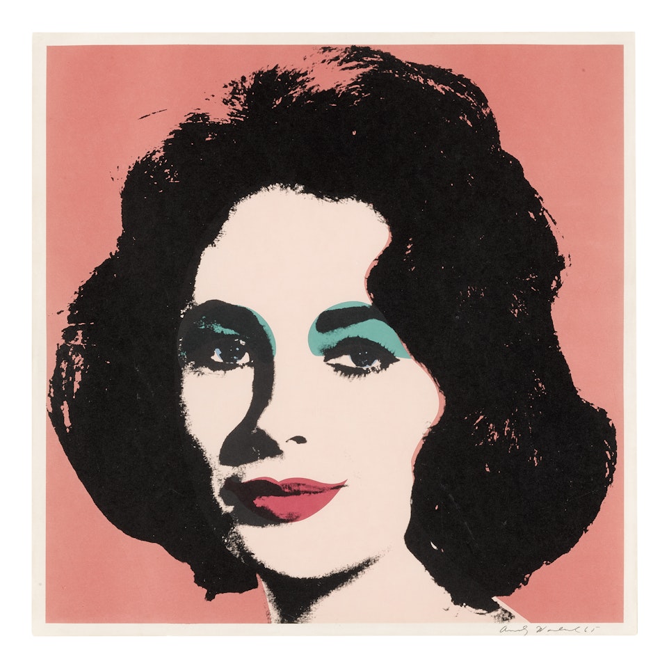 LIZ (FELDMAN & SCHELLMANN II.7) by Andy Warhol