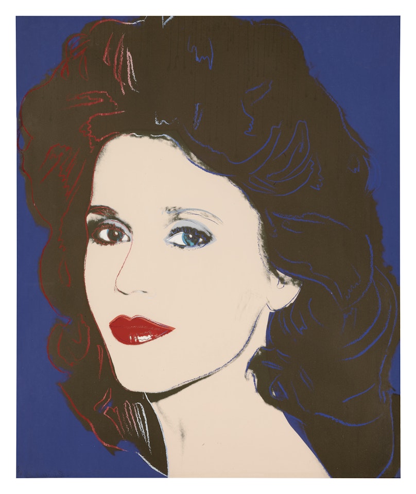 JANE FONDA (FELDMAN & SCHELLMANN II.268) by Andy Warhol