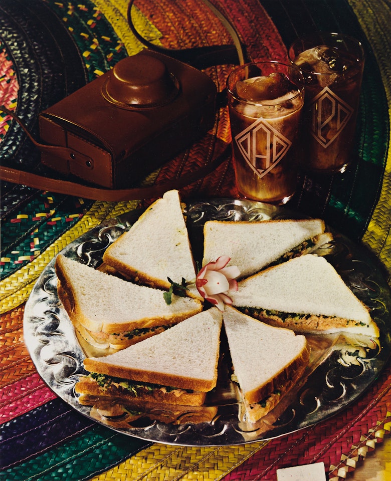 Sandwiches on Tray by Paul Outerbridge