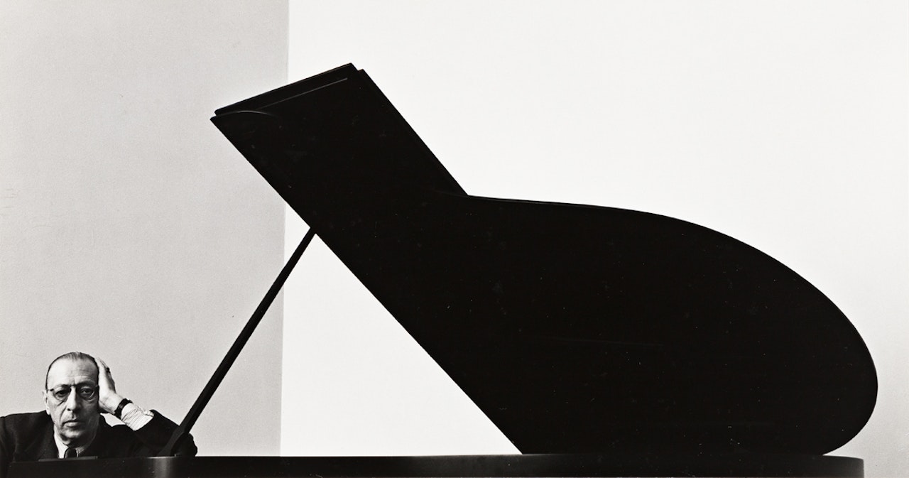 Igor Stravinsky by Arnold Newman