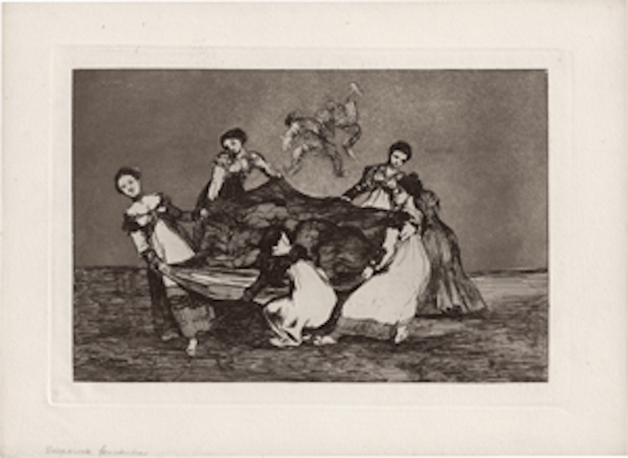 Disparate Feminino by Francisco José de Goya