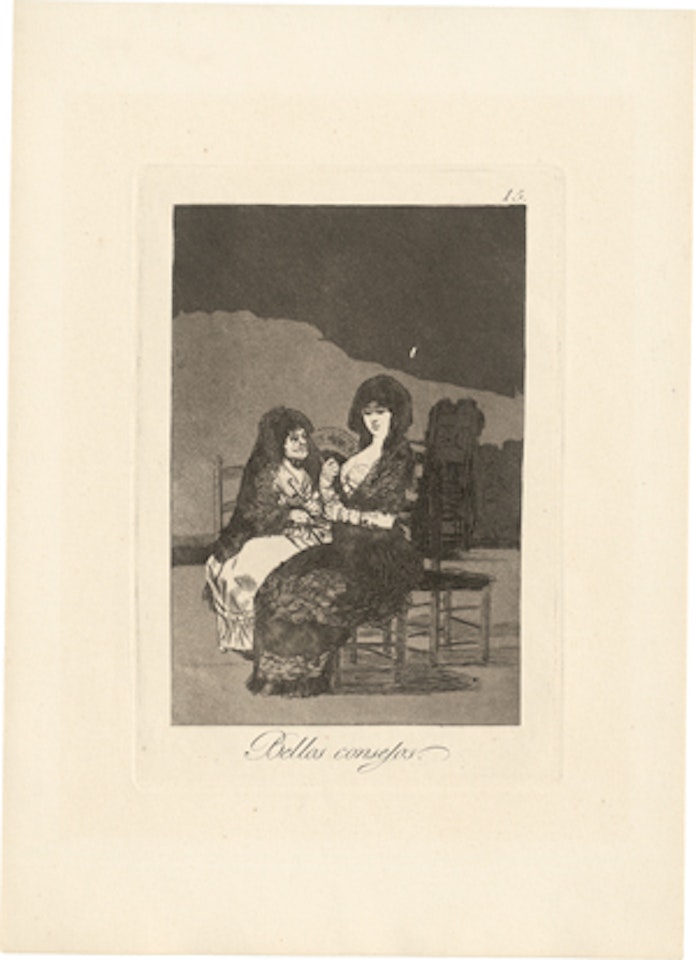 Bellos consejos by Francisco José de Goya