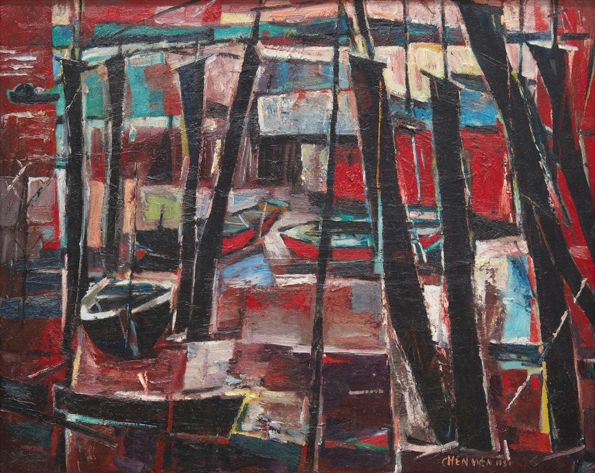 Boats by Chen Wen Hsi