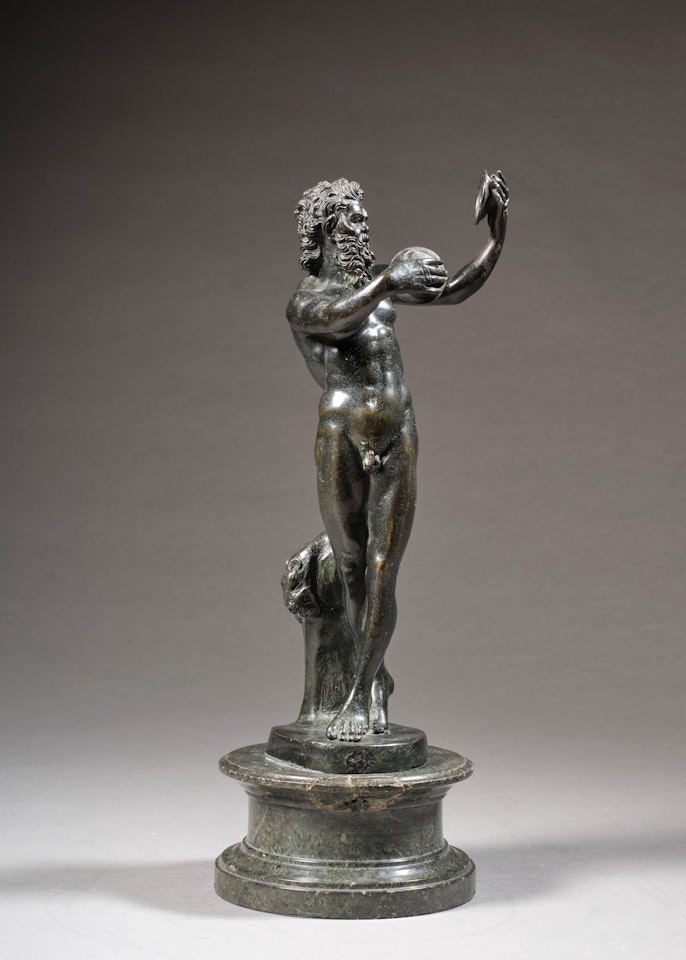 Faune aux cymbales by Italian School