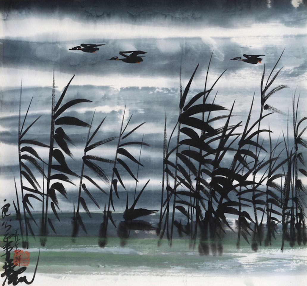 AUTUMN EGERT by Lin Fengmian