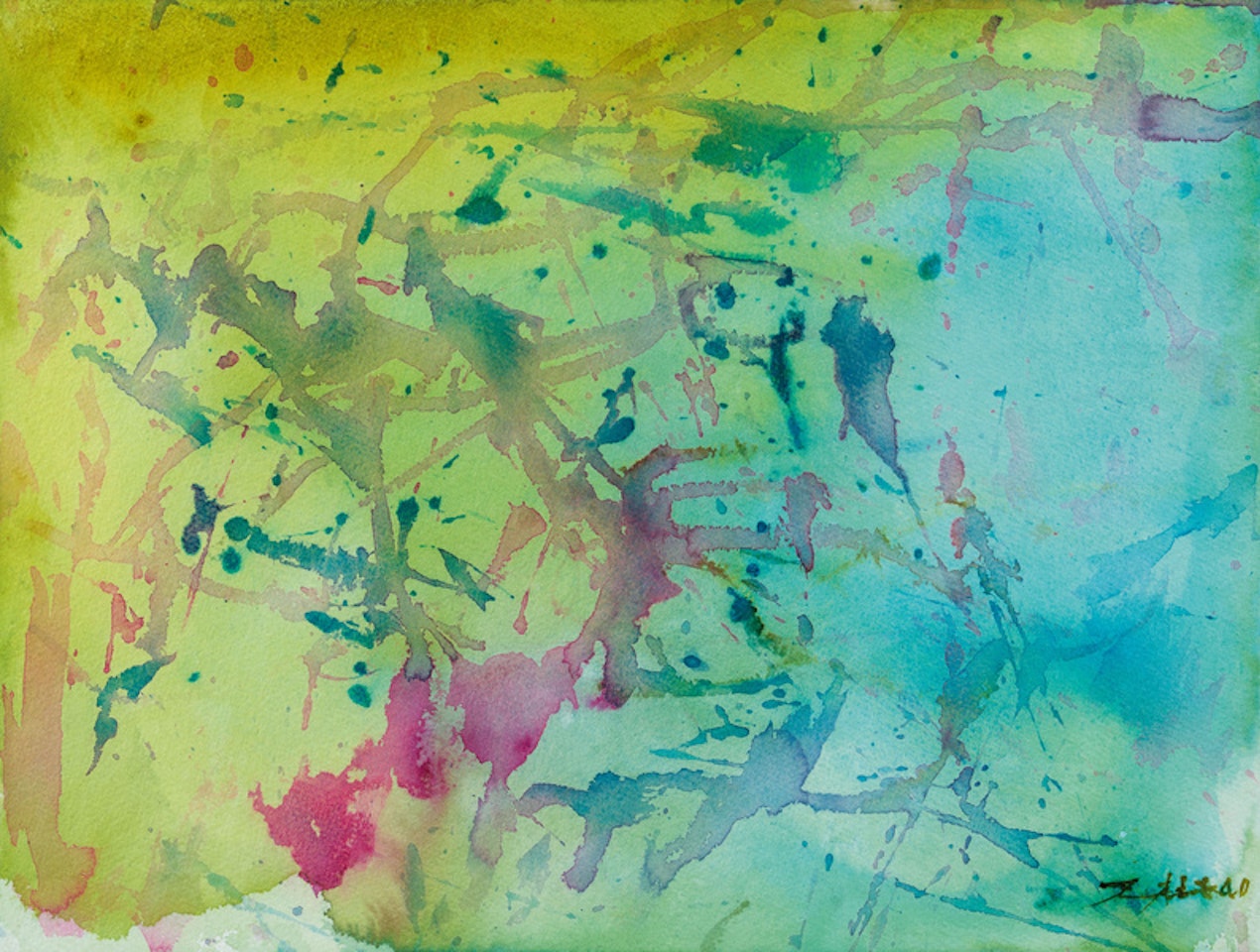 UNTITLED by Zao Wou-Ki