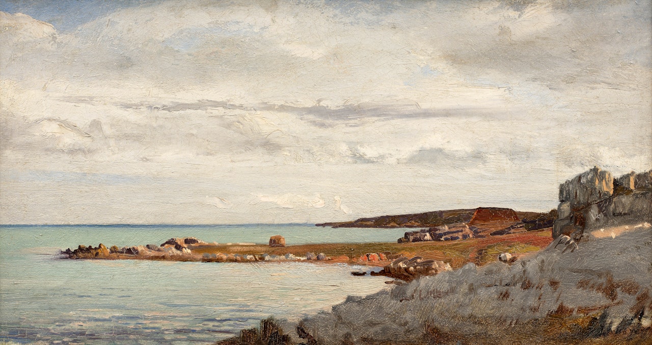 Bord de mer by French School
