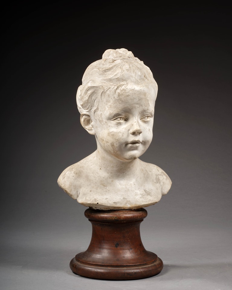 Jeune fille à la tresse by French School