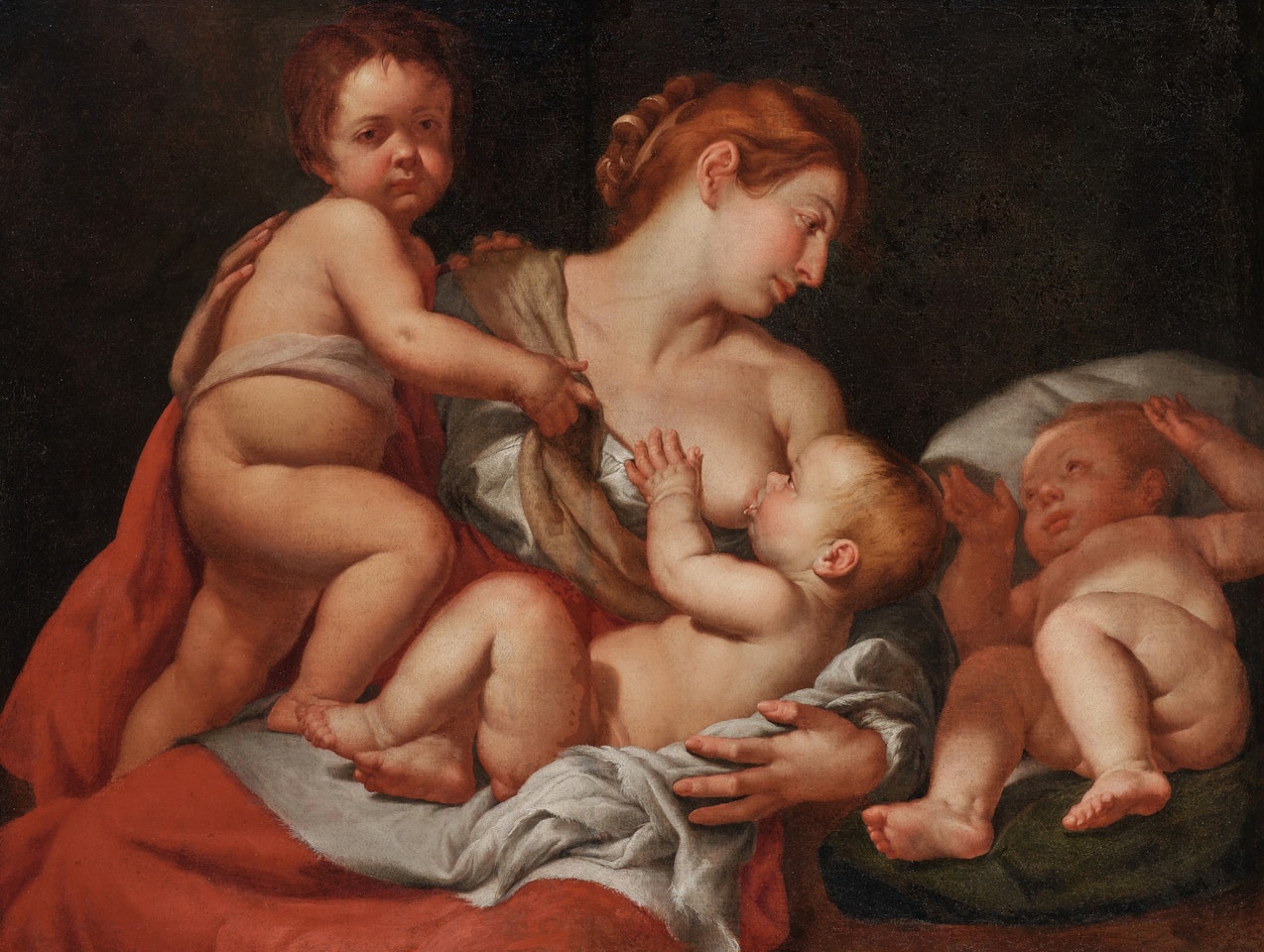 Allegory of Charity by Venetian School