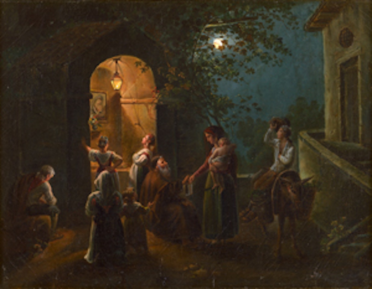 The Ave Maria ringing by German School