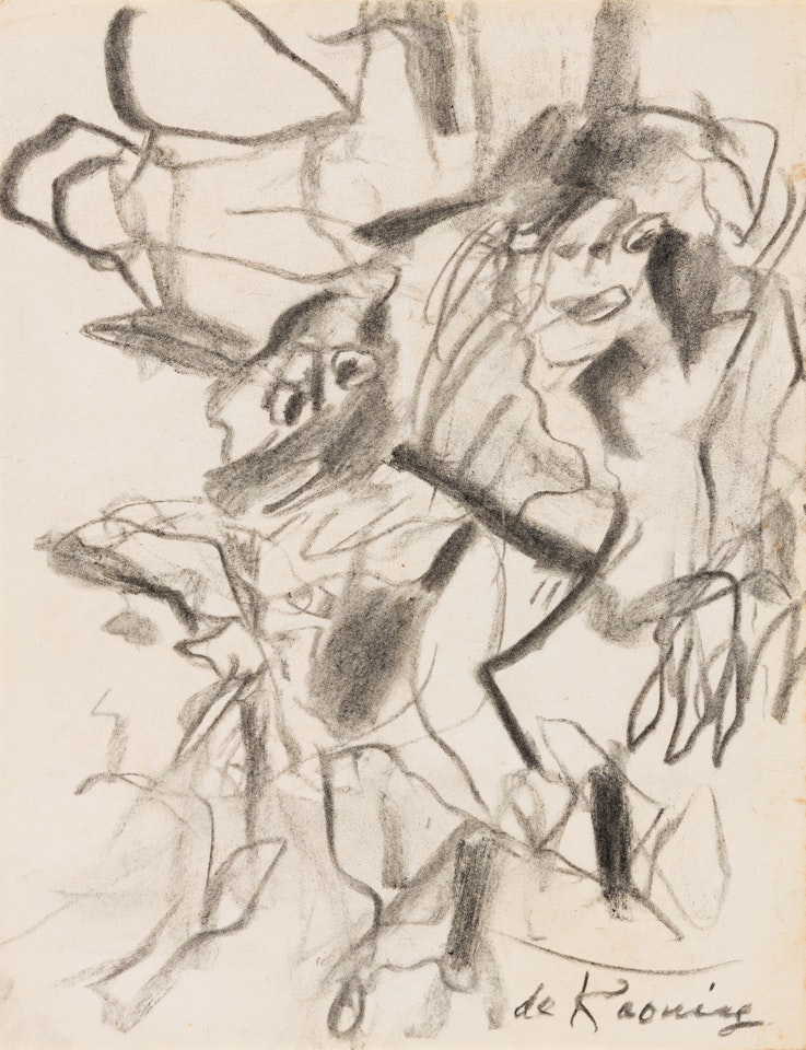Two Figures by Willem de Kooning