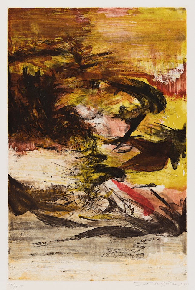 Sans titre by Zao Wou-Ki