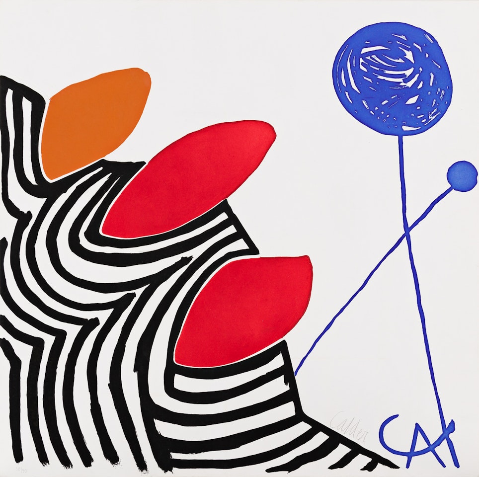 Presenza Grafica by Alexander Calder