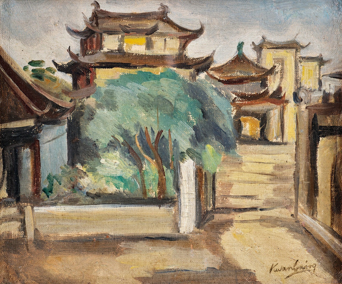 SMALL TEMPLE by Guan Liang