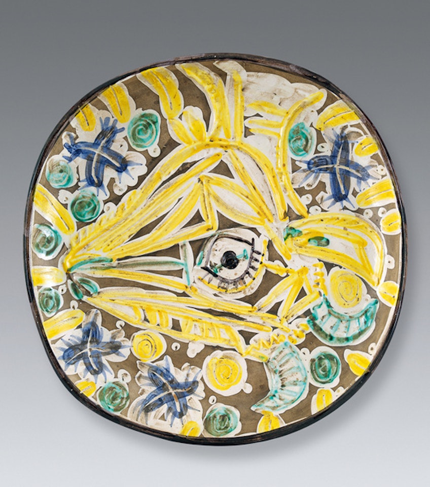 PORTRAIT OF A GOAT（A.R.154) by Pablo Picasso