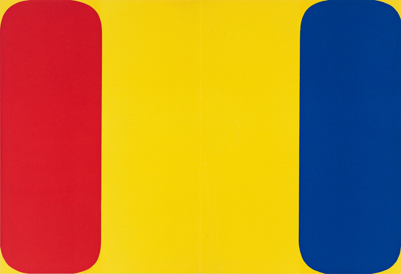 Derrière le Miroir, No. 149 by Ellsworth Kelly