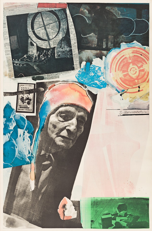Homage to Frederick Kiesler by Robert Rauschenberg