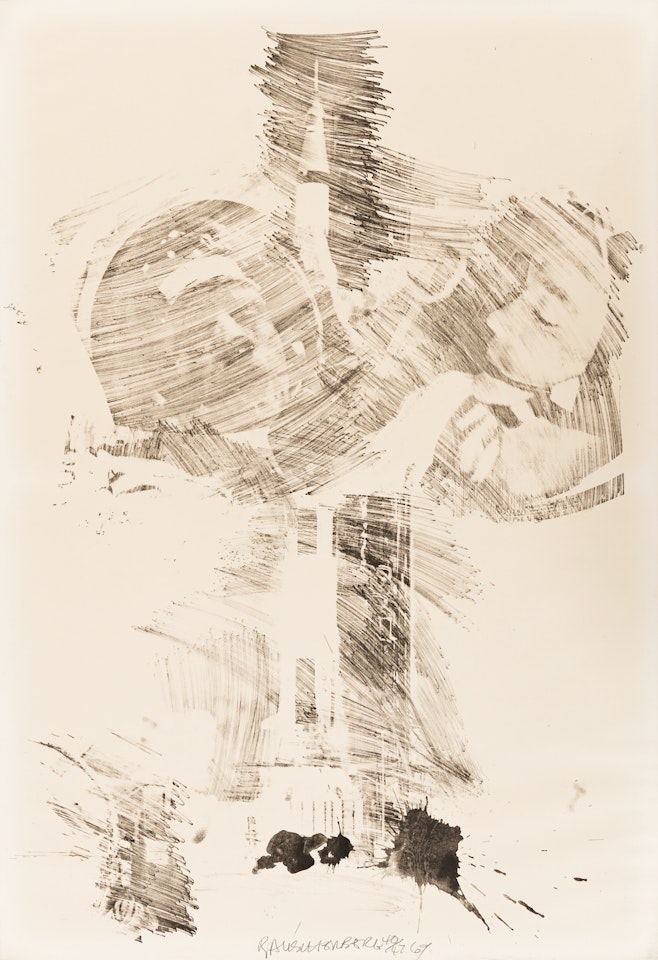 Moon Rose by Robert Rauschenberg