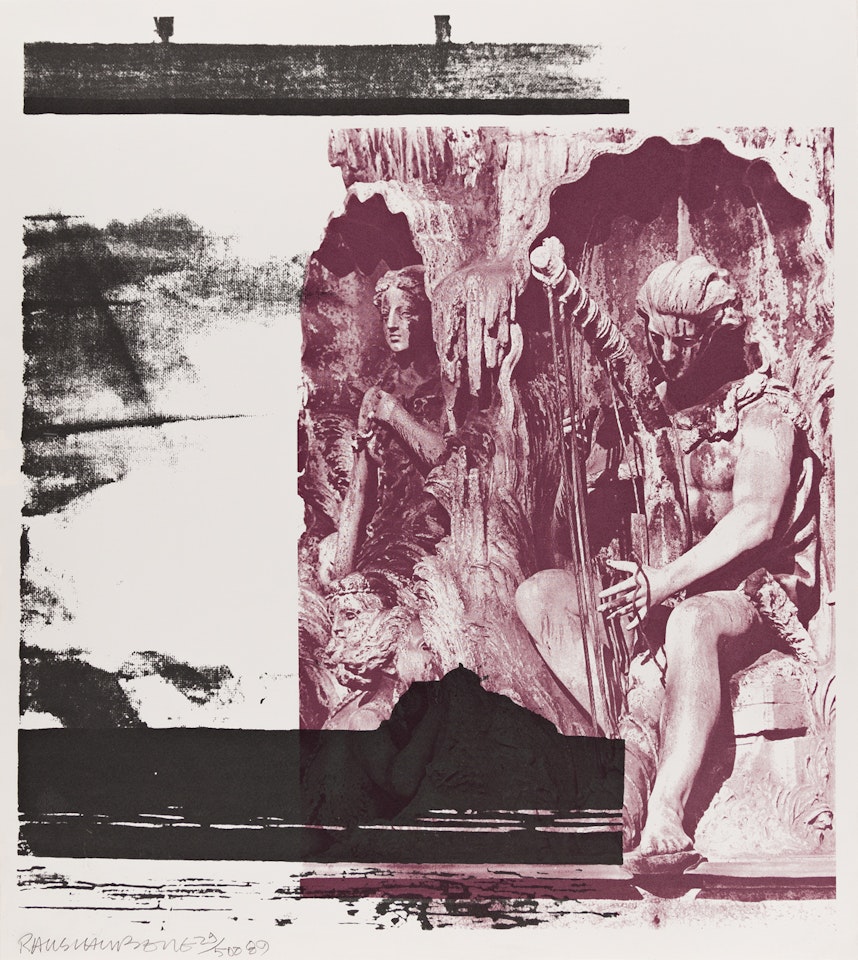 Broken Harp / Untitled (Harp) by Robert Rauschenberg