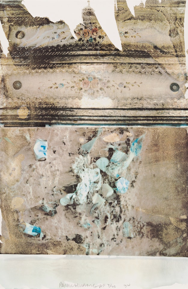 Tribute 21 (Cinema) by Robert Rauschenberg