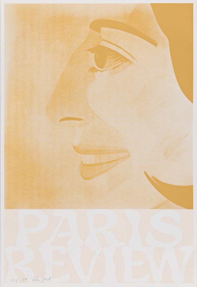 Paris Review Poster by Alex Katz